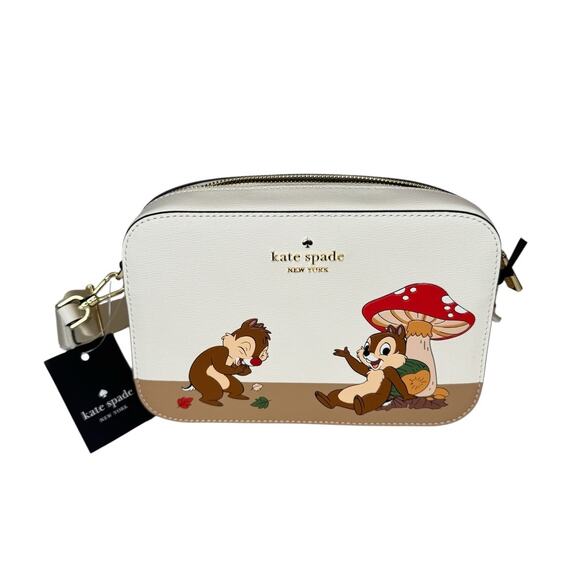 Kate Spade Disney X KSNY Chip N Dale Mini Camera Bag - Picture 1 of 6